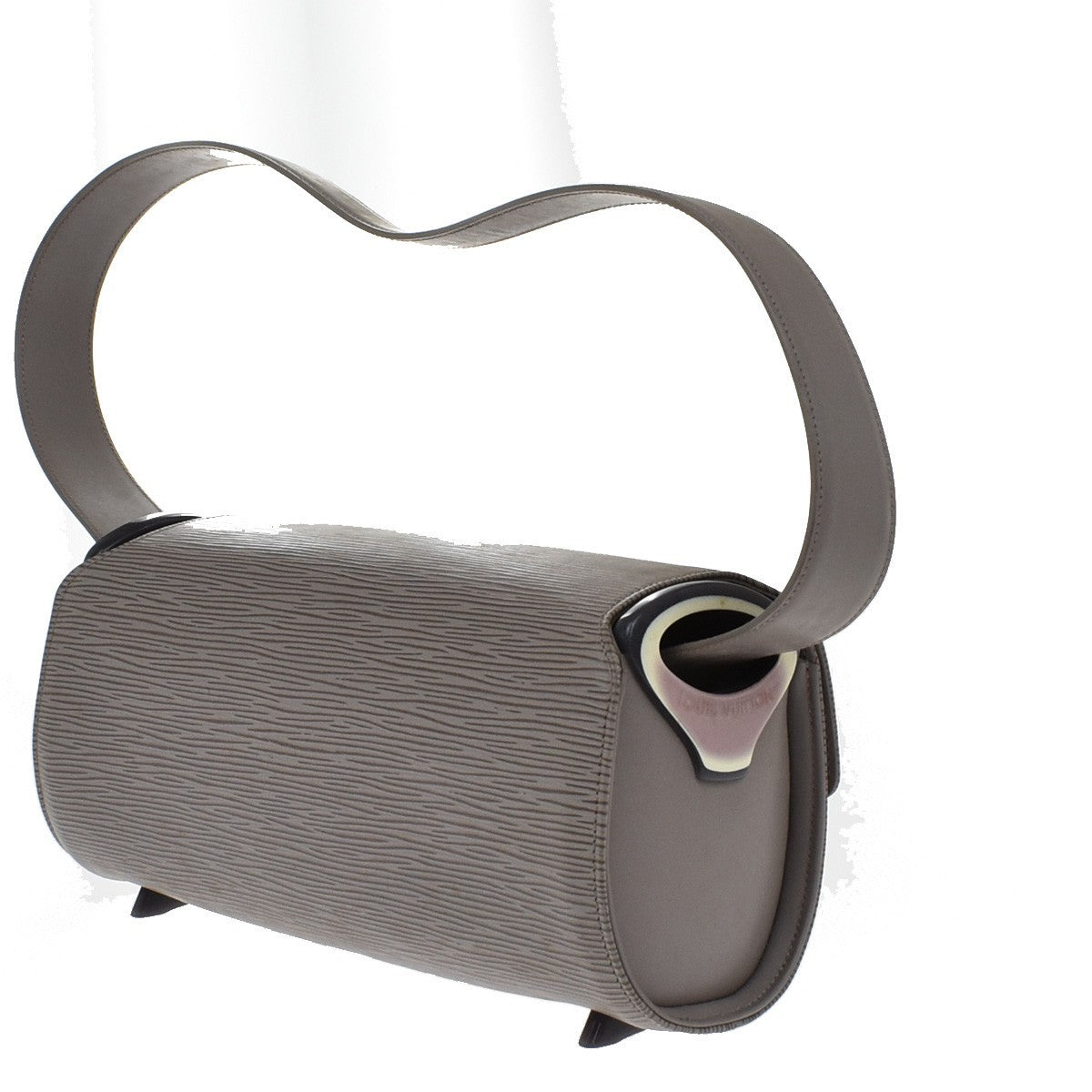 Louis Vuitton Nocturne Handbag Epi Leather, PURPLE, LEATHER, Shoulder bag