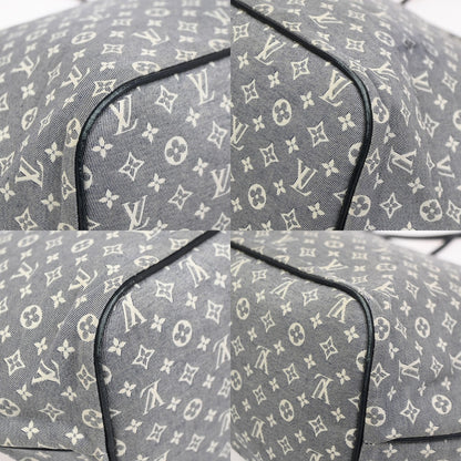Louis Vuitton Neverfull Tote Monogram Idylle, GRAY, CANVAS, Tote bag