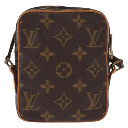 Louis Vuitton Danube Handbag Monogram Canvas, BROWN, CANVAS, Shoulder bag