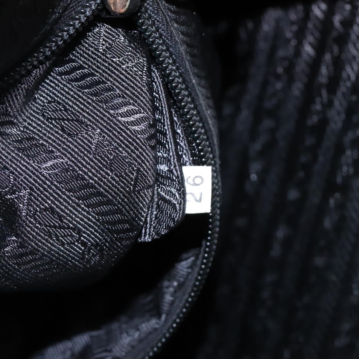 Prada cabas tessuto nylon, Black, Nylon, Handbag