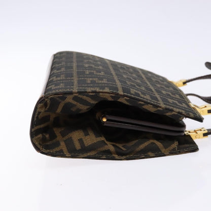 Fendi Vintage Zucca Zucca canvas, BROWN, CANVAS, Handbag