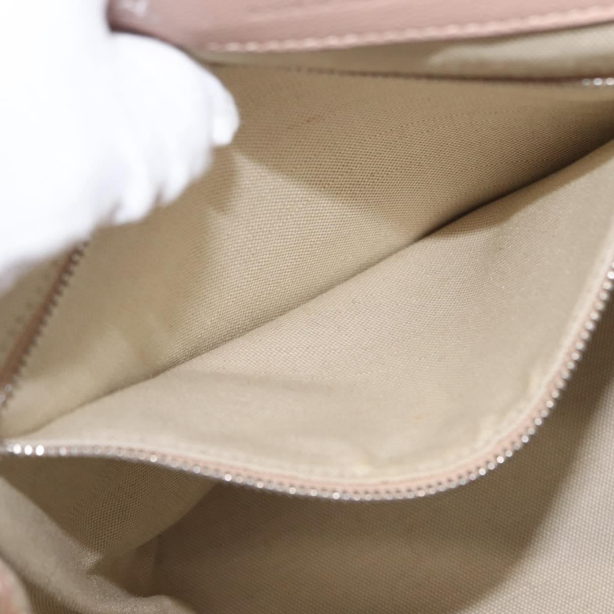 Bally Vintage Backpack Quilted Leather, PINK, LEATHER, Backpack