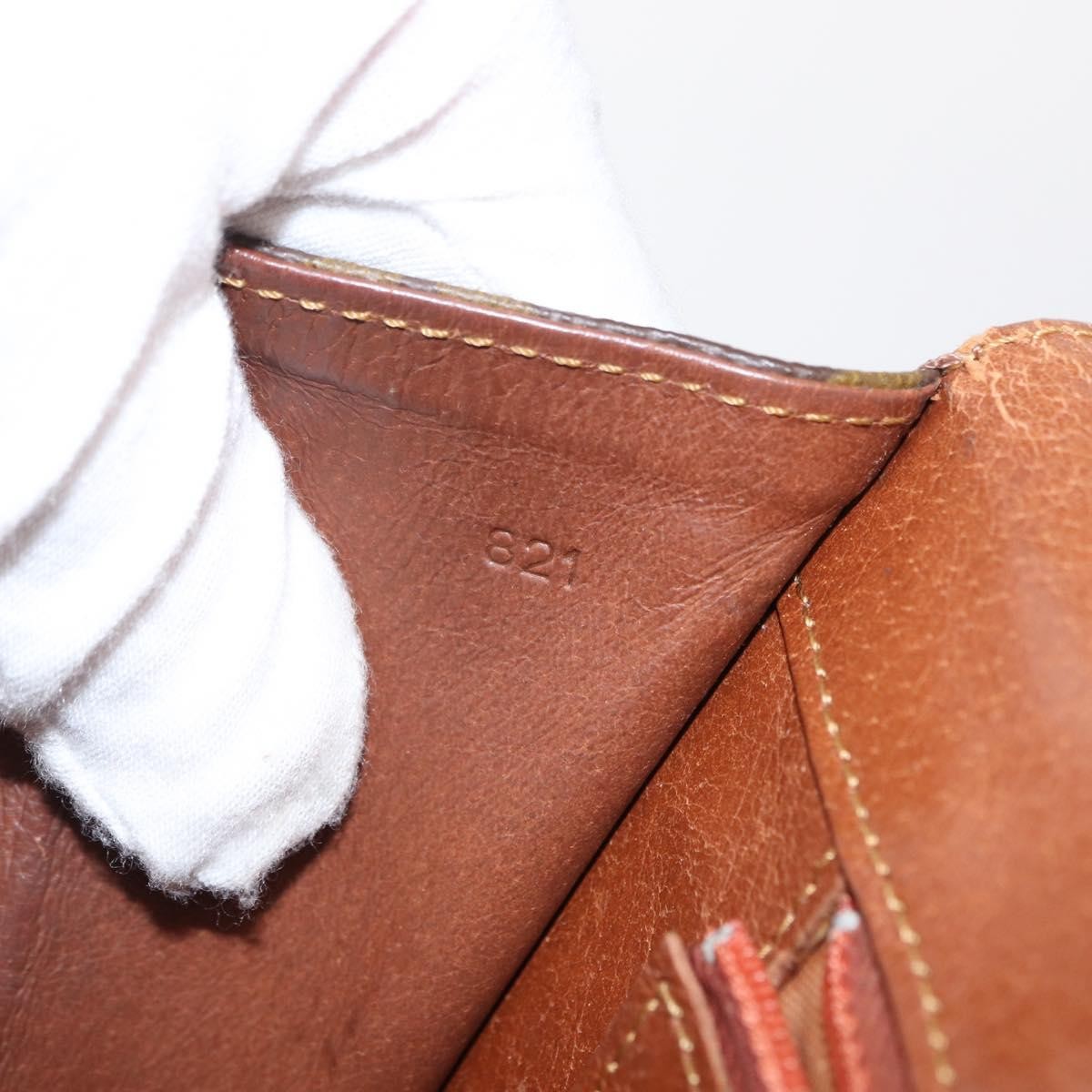 Louis Vuitton Dame Pochette Monogram Canvas, BROWN, CANVAS, Clutche & pouche