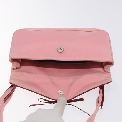 Prada Vintage Shoulder Bag Canvas, PINK, CANVAS, Shoulder bag