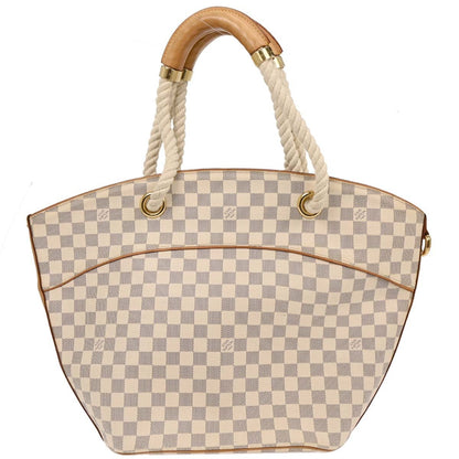 Louis Vuitton Pampelonne Handbag Damier, WHITE, CANVAS, Tote bag