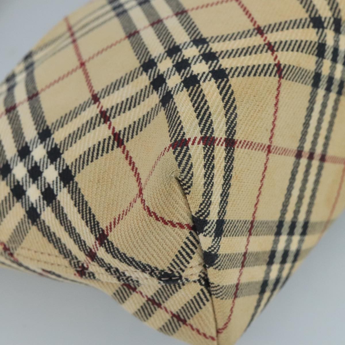 Burberry Shoulder Bag Nova Check Canvas, BEIGE, CANVAS, Shoulder bag