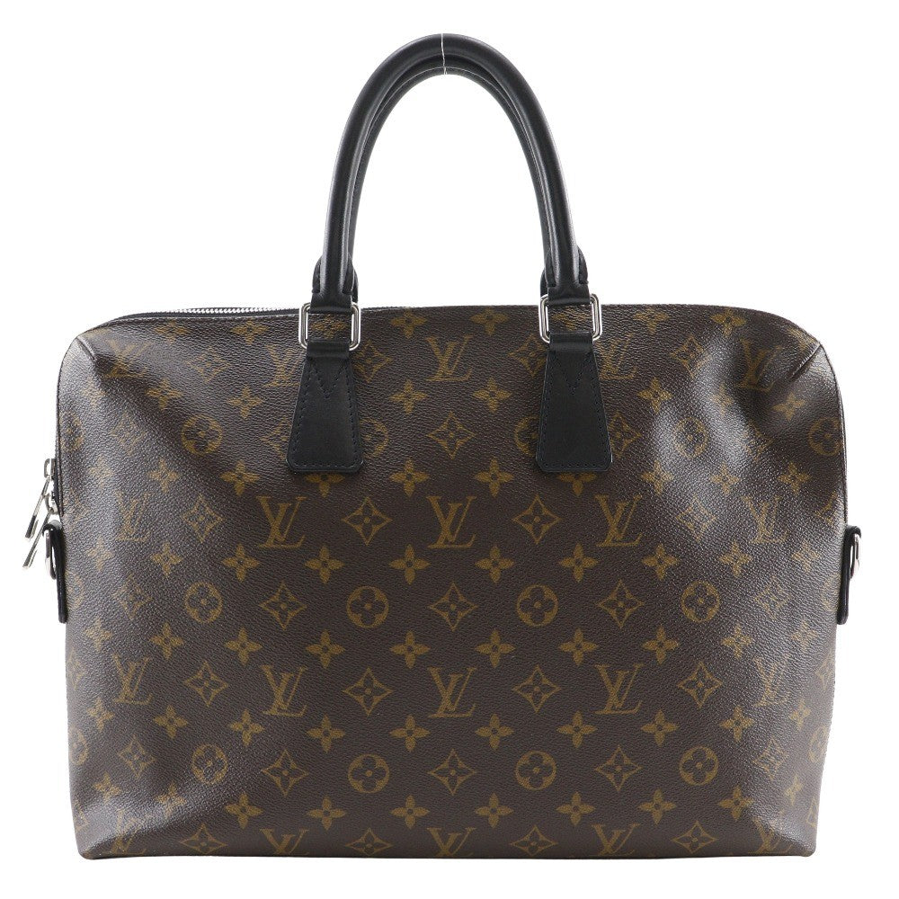 Louis Vuitton porte-documents Jules Monogram canvas, BROWN, CANVAS, Briefcase