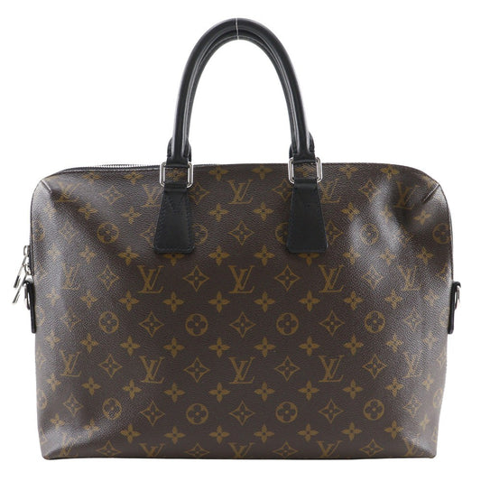 Louis Vuitton porte-documents Jules Monogram canvas, BROWN, CANVAS, Briefcase