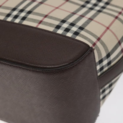 Burberry Nova Check Tote canvas check pattern, BEIGE, CANVAS, Tote bag