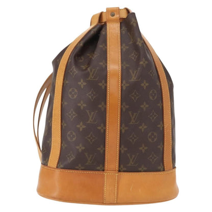 Louis Vuitton Randonnee Backpack Monogram Canvas, BROWN, CANVAS, Backpack