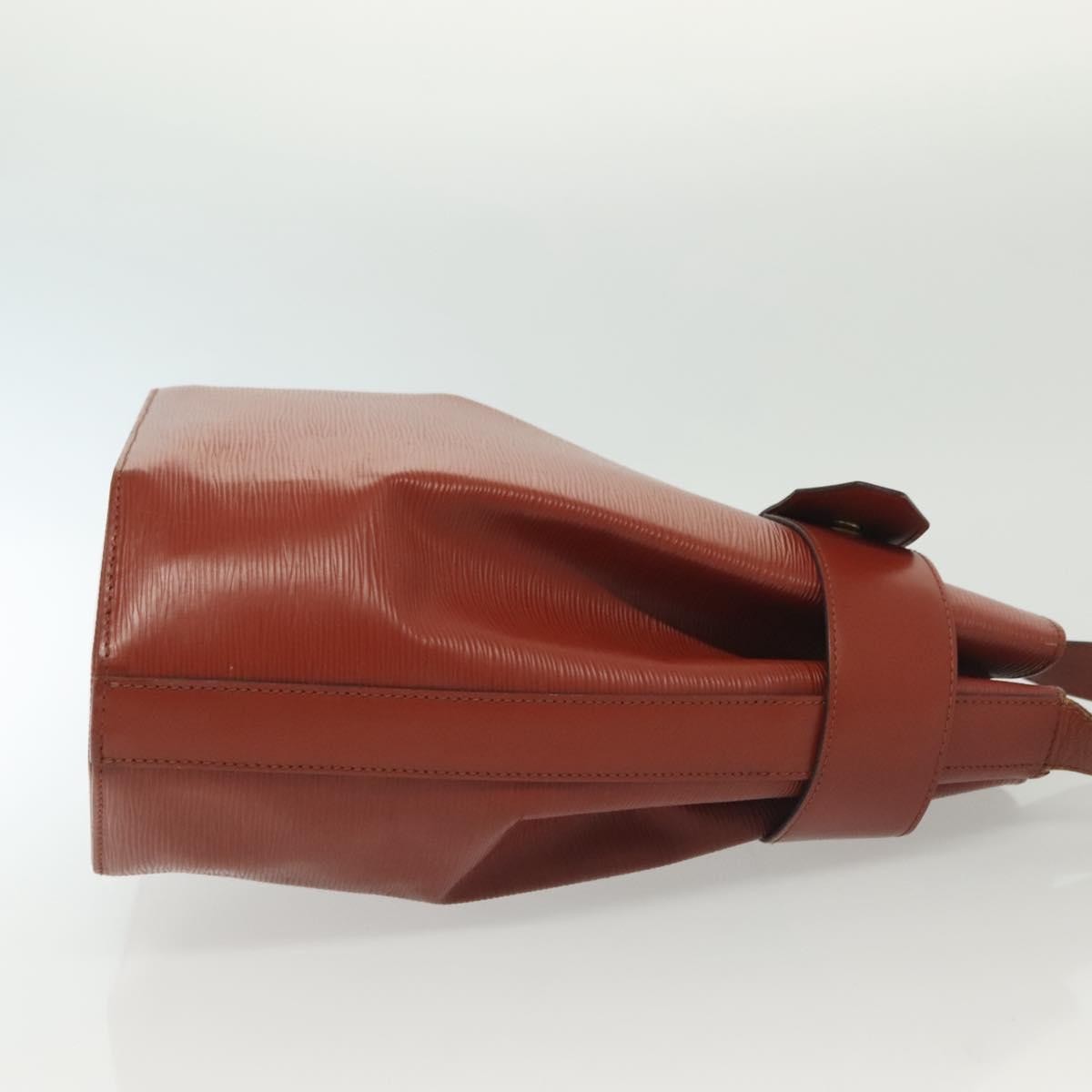 Louis Vuitton Vintage Sac d'Epaule Handbag Epi Leather, BROWN, LEATHER, Handbag