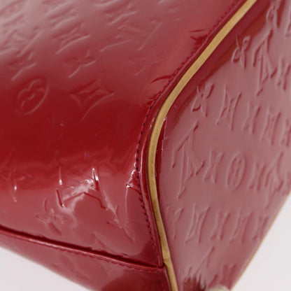 Louis Vuitton Houston Handbag Monogram Vernis, RED, PATENT_LEATHER, Handbag