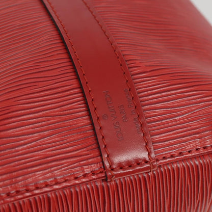 Louis Vuitton Noe Handbag Epi Leather, RED, LEATHER, Shoulder bag