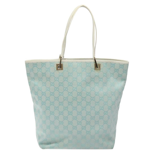 Gucci GG Canvas Bag Canvas, BLUE, CANVAS, Handbag