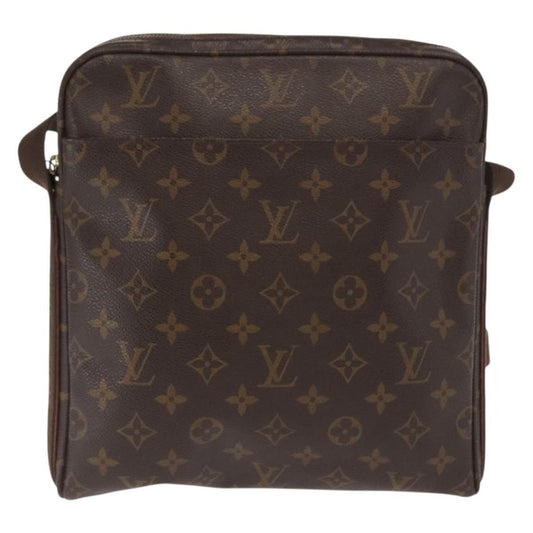 Louis Vuitton Trotteur Beaubourg Handbag Monogram Canvas, BROWN, CANVAS, Shoulder bag