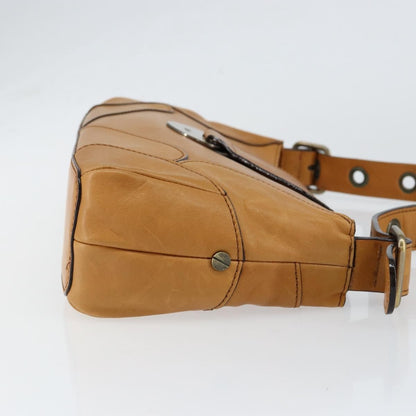 Chloe Vintage handbag Leather, BROWN, LEATHER, Shoulder bag