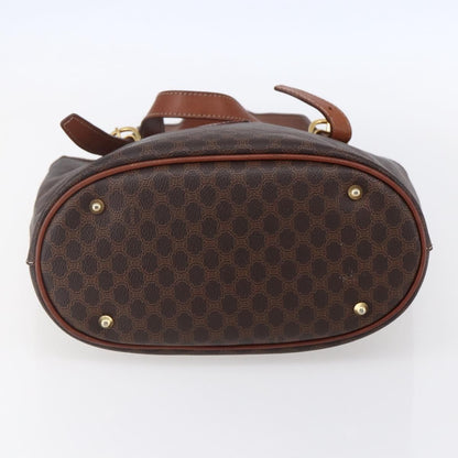 Celine Vintage Macadam Tote bag Canvas, BROWN, CANVAS, Tote bag