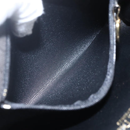 Christian Dior Vintage Honeycomb chain Canvas, BLACK, CANVAS, Clutche & pouche