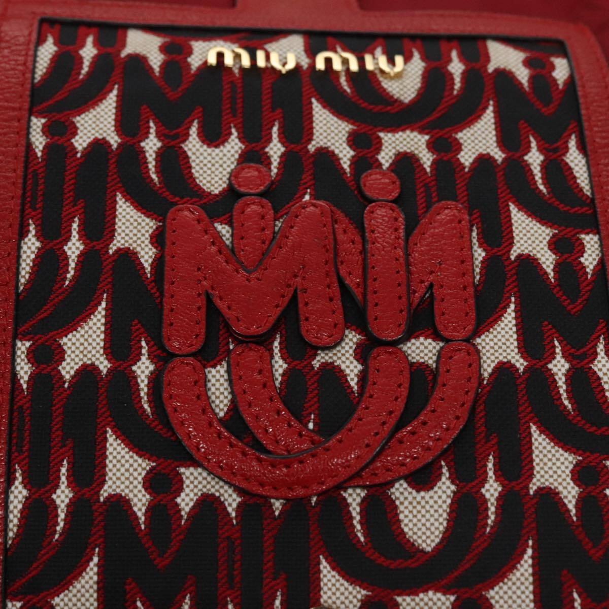 Miu Miu Tote Nylon, RED, NYLON, Tote bag