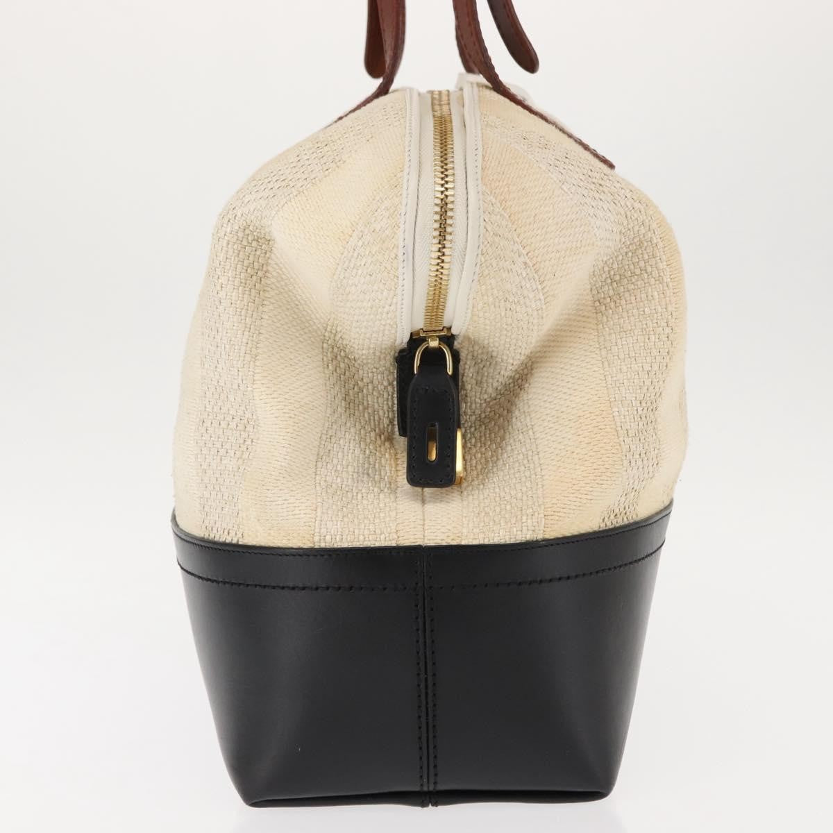 Fendi Pequin 2Bag Canvas and Leather, BEIGE, CANVAS, Tote bag