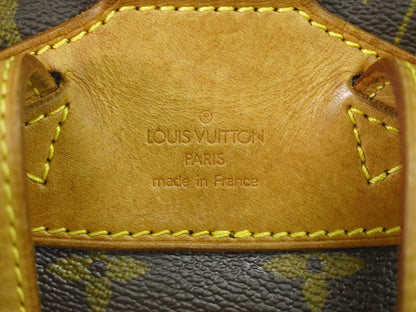Louis Vuitton Vintage Montsouris Backpack Monogram Canvas, BROWN, CANVAS, Backpack