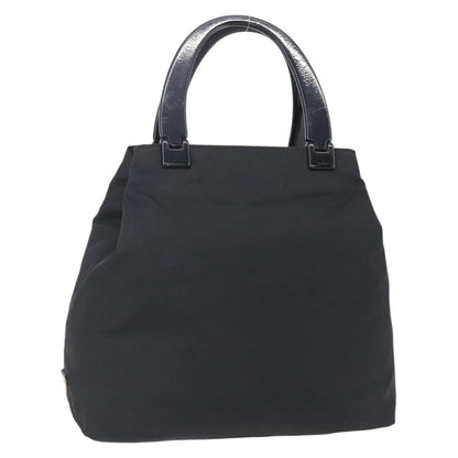 Prada Vintage Handbag Tessuto, Black, Nylon, Handbag