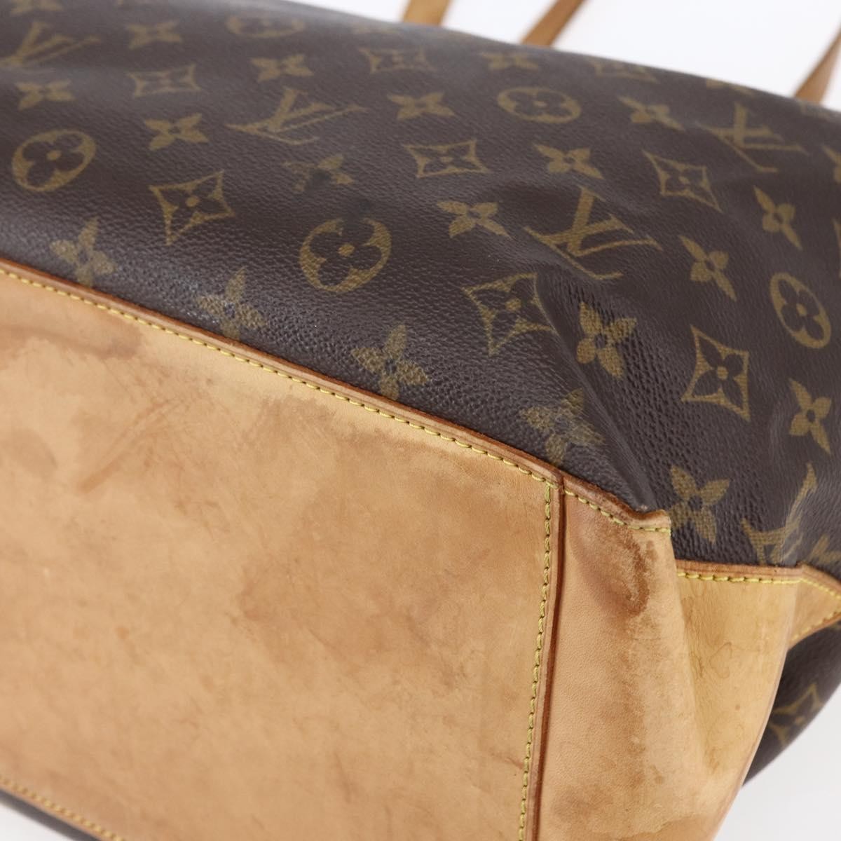 Louis Vuitton Cabas Alto Monogram Canvas, BROWN, CANVAS, Tote bag