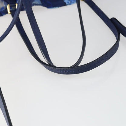 Louis Vuitton Noefull Handbag Ikat Nylon, BLUE, NYLON, Handbag