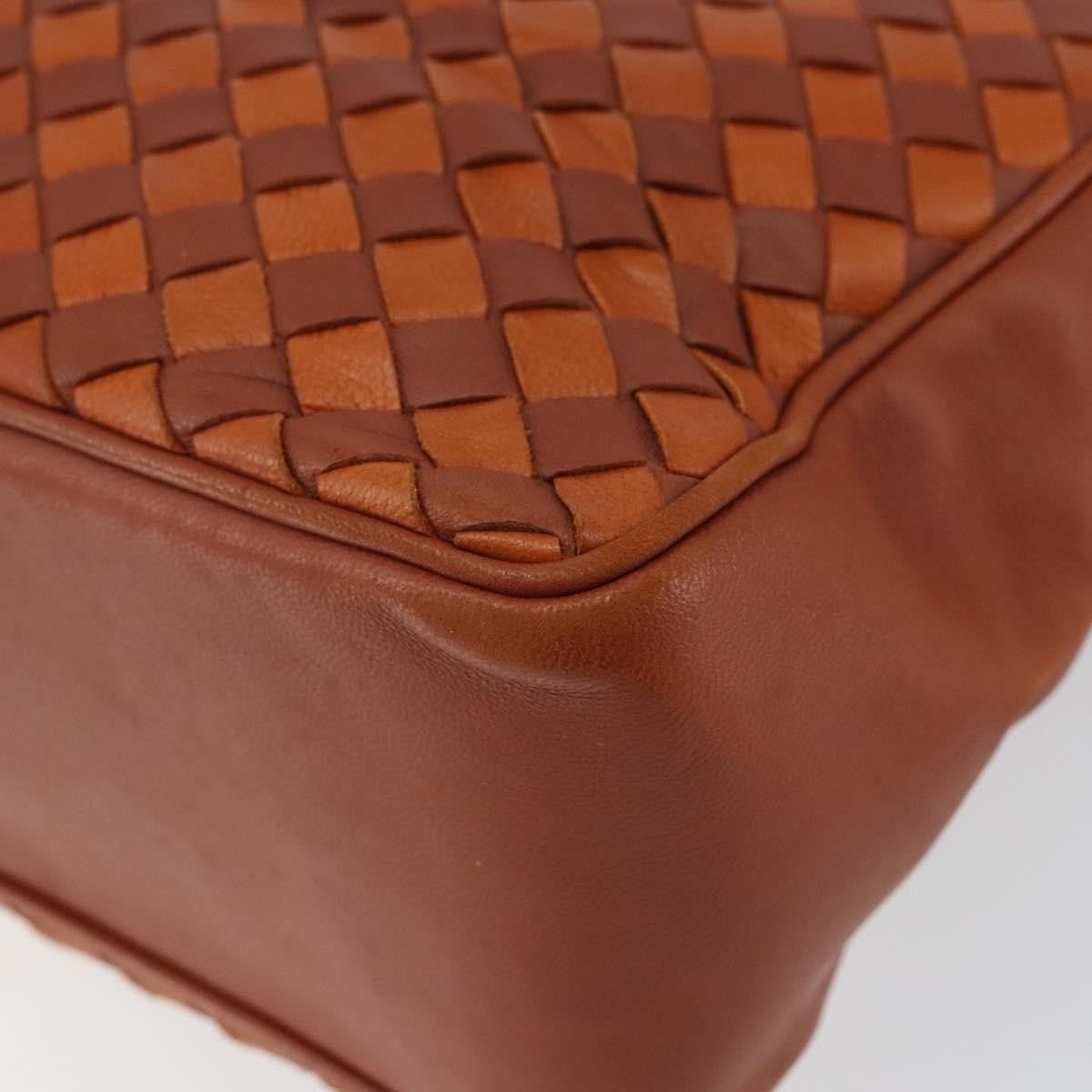 Bottega Veneta Parachute Handle Bag Intrecciato Leather, BROWN, LEATHER, Tote bag