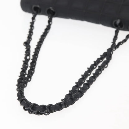 Chanel Travel Line Flap Bag Nylon, BLACK, NYLON, Travel bag