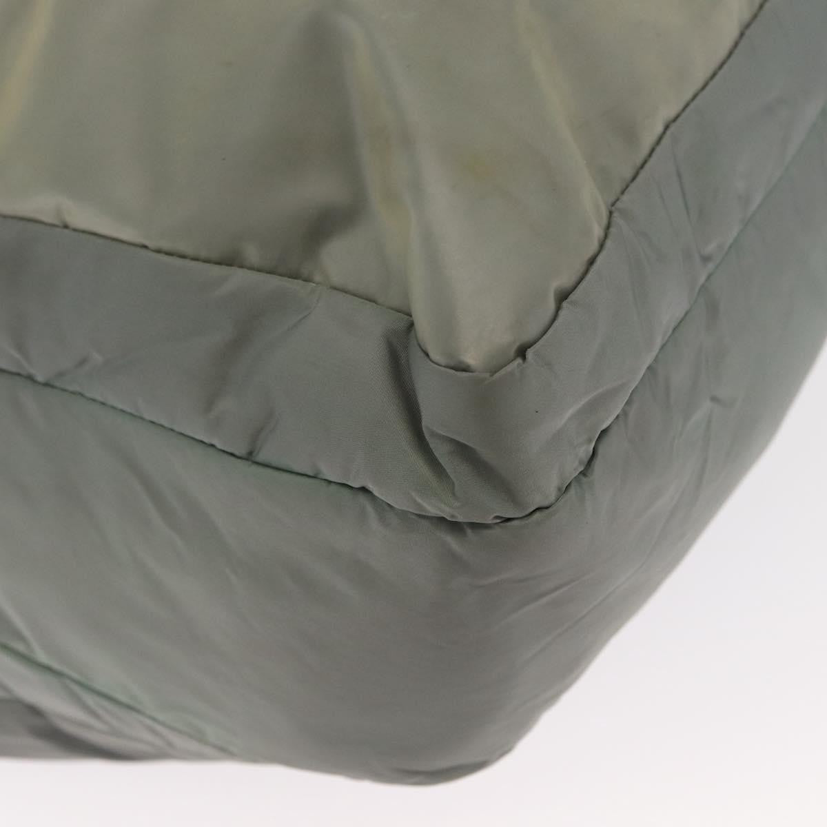 Prada Vintage Shoulder Bag Tessuto, GREEN, NYLON, Shoulder bag