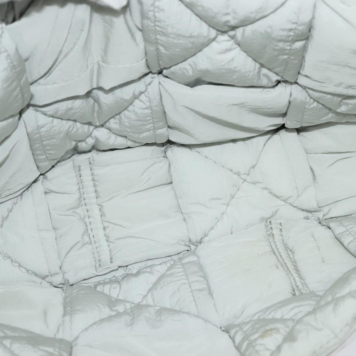 Bottega Veneta Padded Tech Cassette Crossbody Bag Intrecciato Nylon, GRAY, NYLON, Shoulder bag