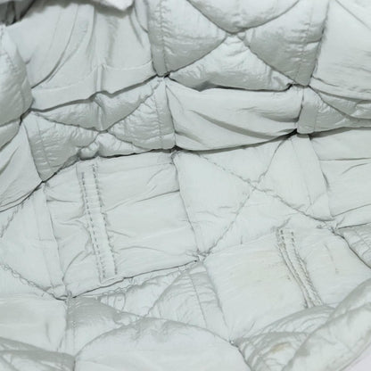 Bottega Veneta Padded Tech Cassette Crossbody Bag Intrecciato Nylon, GRAY, NYLON, Shoulder bag