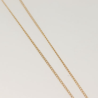 Christian Dior CD Round Pendant Necklace Metal, GOLD, METAL, Necklace