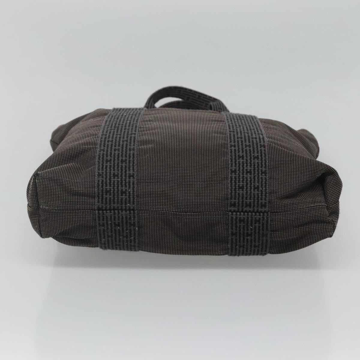 Hermes Fourre-tout Herline Fourre-tout Herline, GRAY, CANVAS, Tote bag