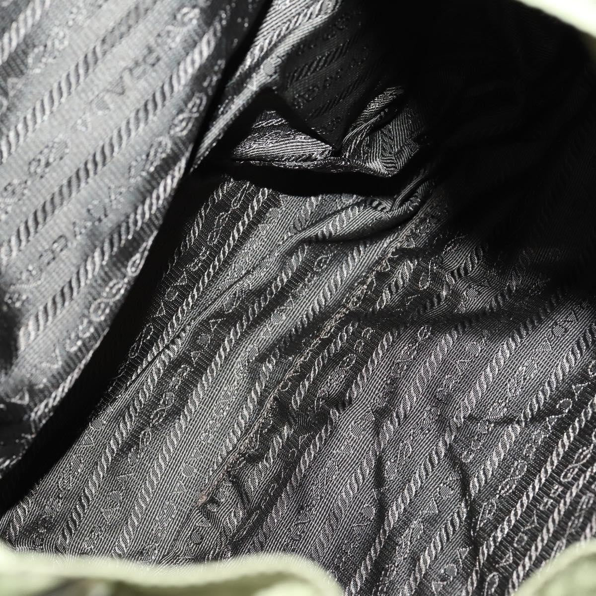 Prada Double Front Pocket Backpack Tessuto, KHAKI, NYLON, Backpack