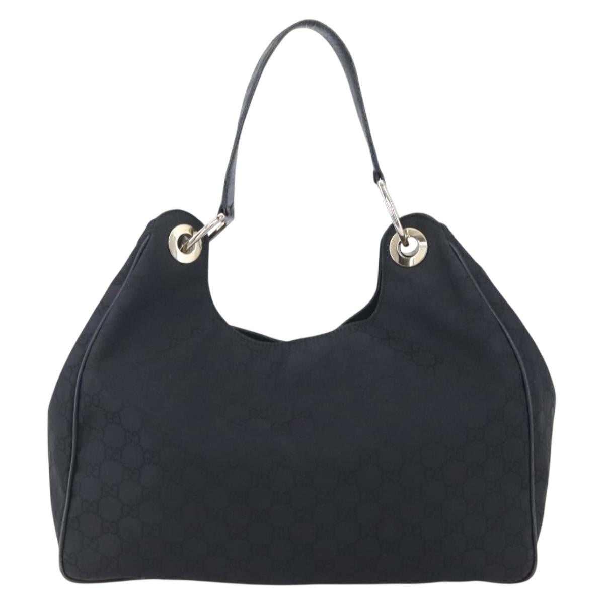 Gucci Vintage tote GG Canvas, BLACK, CANVAS, Shoulder bag