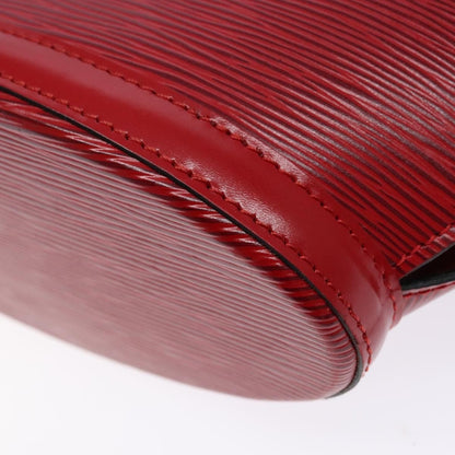 Louis Vuitton Saint Jacques Handbag Epi Leather, RED, LEATHER, Handbag