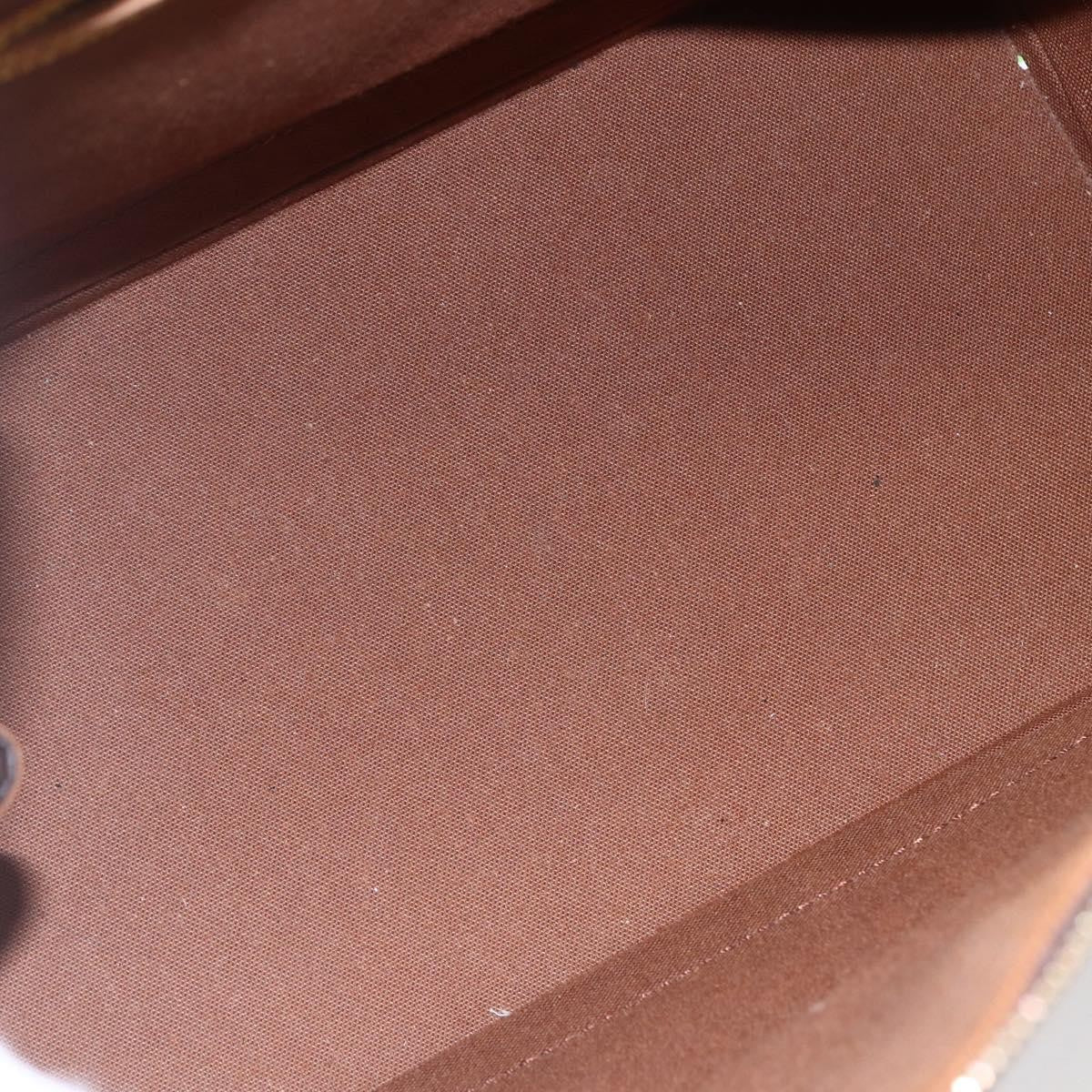 Louis Vuitton Alma Handbag Monogram Canvas, BROWN, CANVAS, Handbag