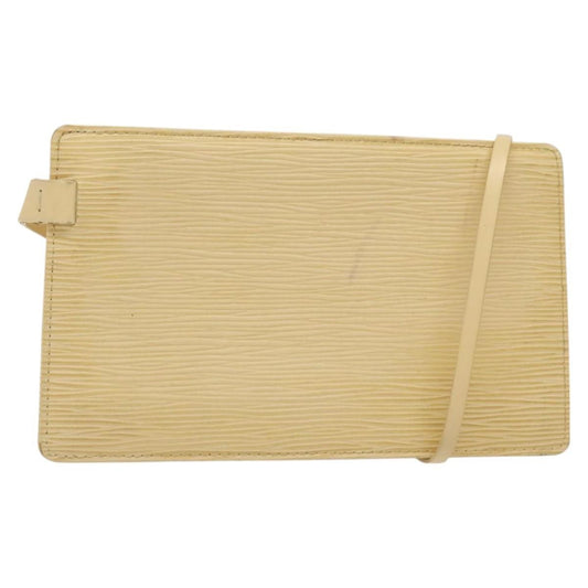 Louis Vuitton Rochelle Waist Bag Epi Leather, BEIGE, LEATHER, Travel bag