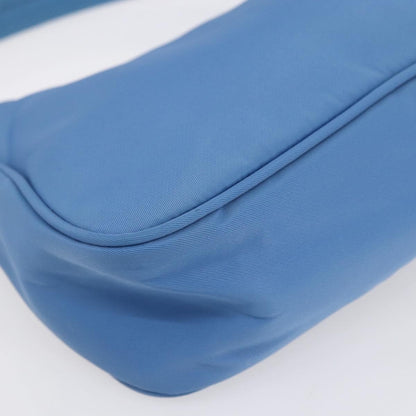 Prada Hobo Tessuto, BLUE, NYLON, Handbag