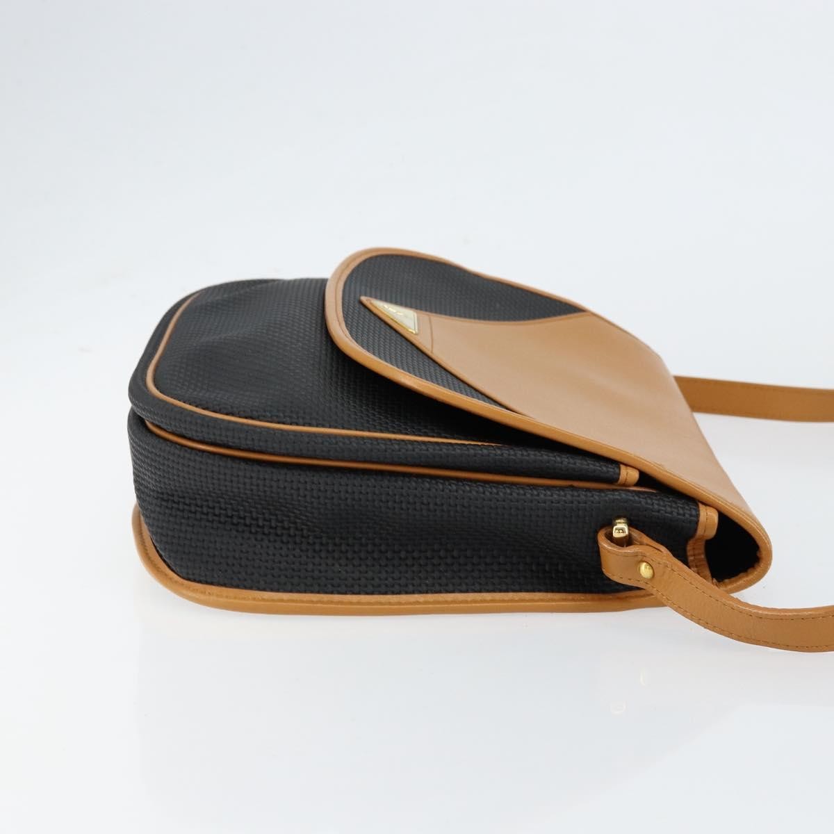 Saint Laurent Vintage Shoulder Bag Leather, BEIGE, LEATHER, Shoulder bag