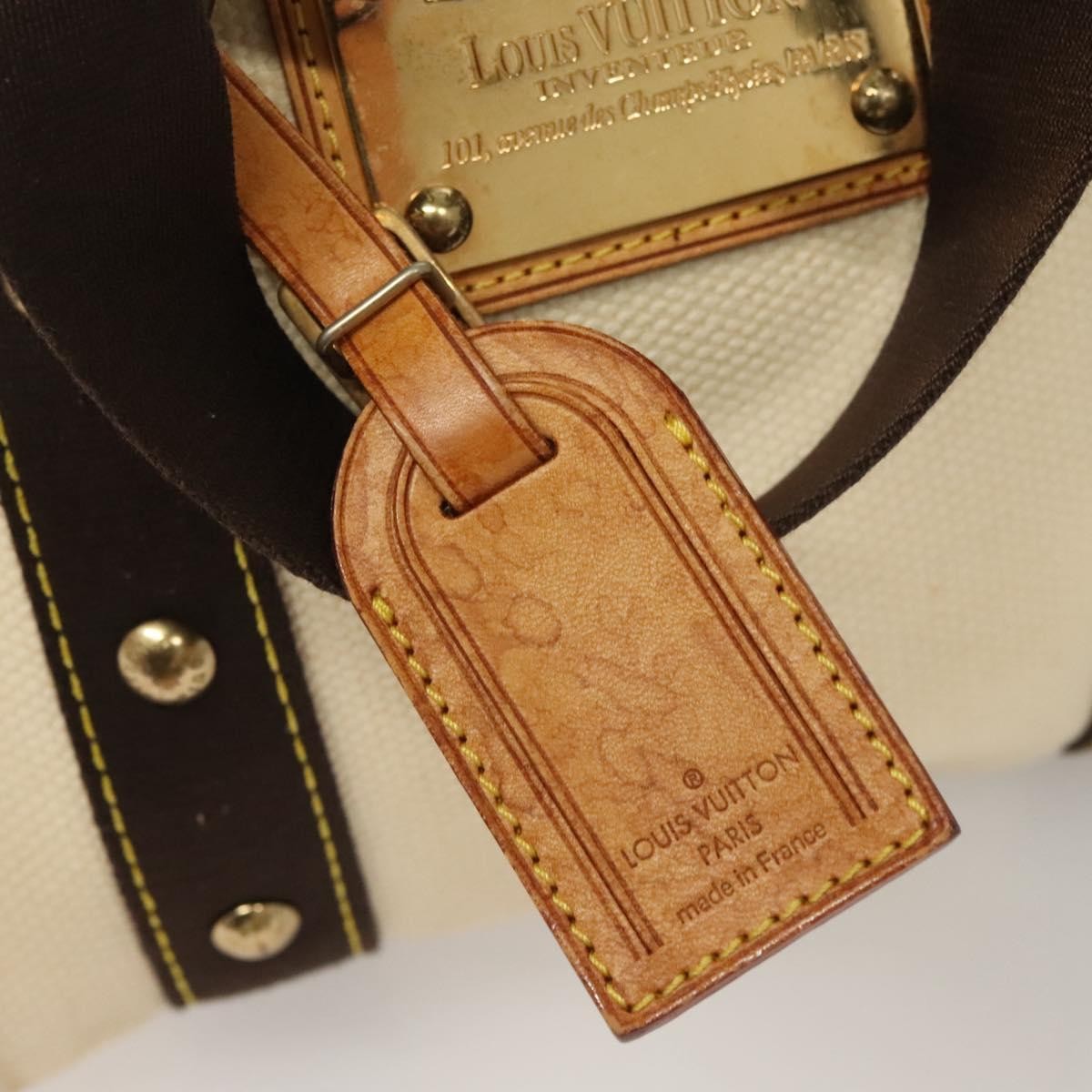 Louis Vuitton Antigua Tote Canvas, BEIGE, CANVAS, Tote bag