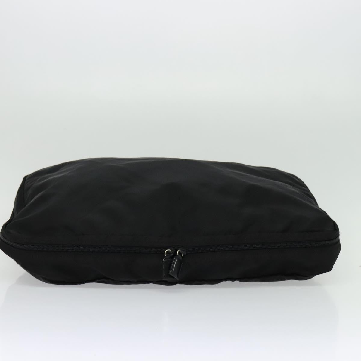 Prada Travel Duffle Bag Nylon, BLACK, NYLON, Travel bag