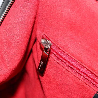 Salvatore Ferragamo Gancini Tote Leather, BLACK, LEATHER, Tote bag