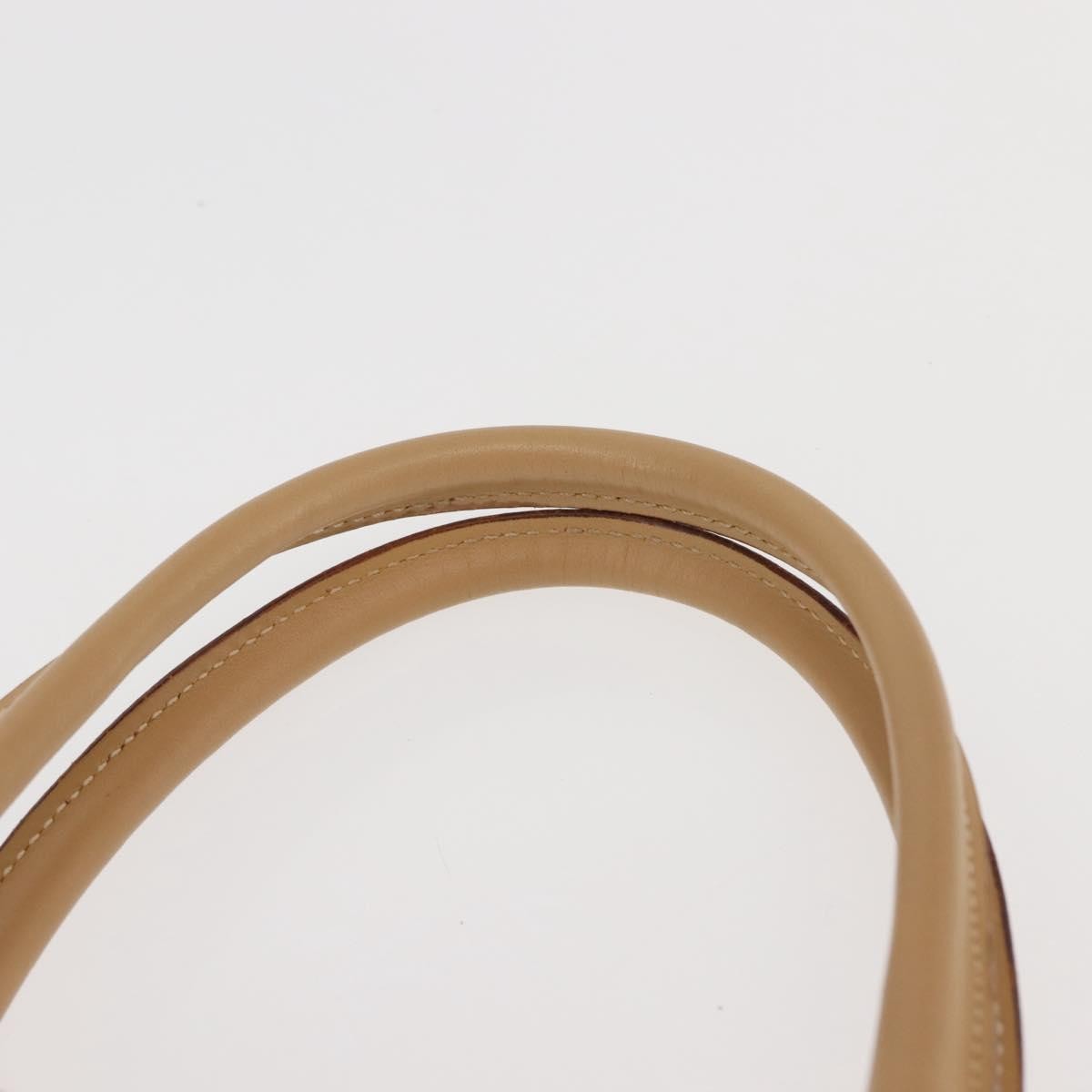 Gucci Vintage Jackie Handbag Canvas, BEIGE, CANVAS, Handbag