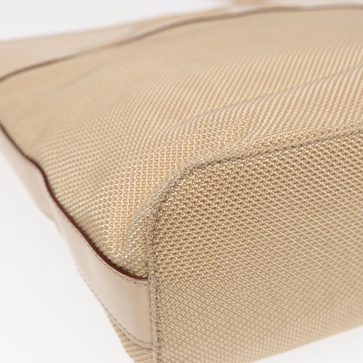 Celine Shoulder Bag Nylon, BEIGE, NYLON, Shoulder bag