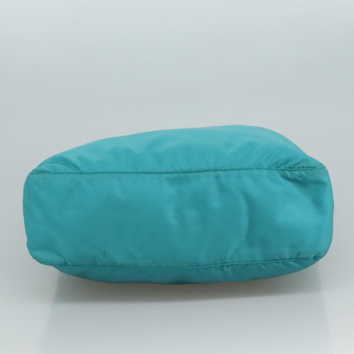 Prada Zip Top Messenger Bag Tessuto, TURQUOISE, NYLON, Shoulder bag