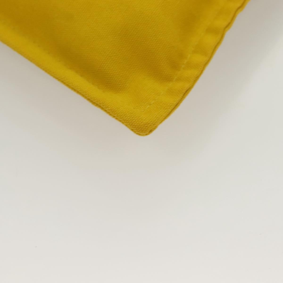 Hermes Bora Bora Pouch Toile, YELLOW, CANVAS, Clutche & pouche