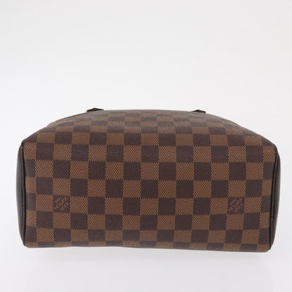 Louis Vuitton Brera Handbag Damier, BROWN, CANVAS, Handbag
